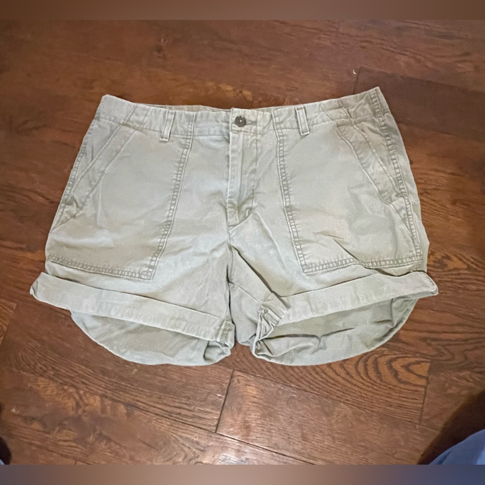 Levi's Light Green Women's Cargo Shorts